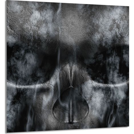 PANNELLO IN VETRO PER CUCINA 60x65 Skull (1/5)