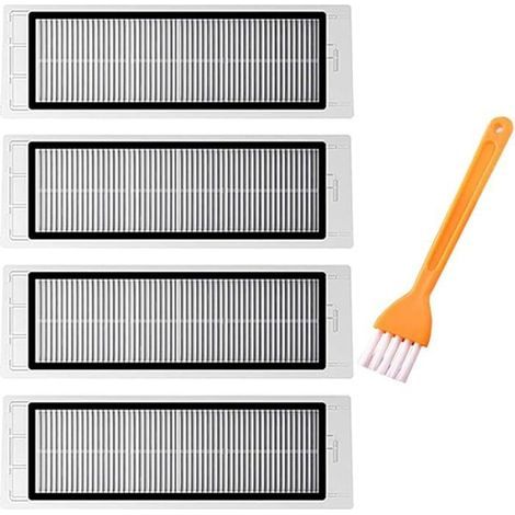 4er-Pack Ersatz-HEPA-Filter, kompatibel mit Xiaomi Roborock S5 Max S6 Pure S Staubsauger, Bürste und Staubsaugerzubehör (1/5)