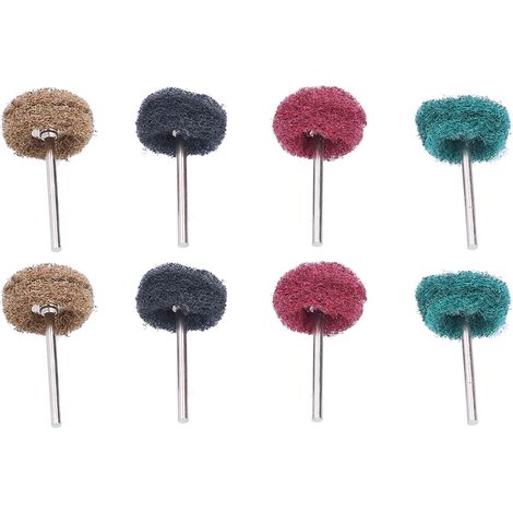 Ensemble de 40 disques abrasifs de polissage pour outils rotatifs et perceuses (1 pouce). (1/5)