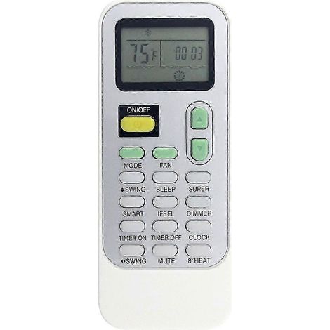 Télécommande de remplacement pour climatiseur Hisense DG11J1-72 (1/5)
