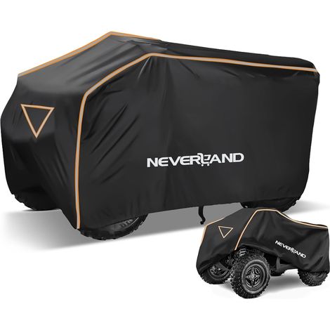 Protective Cover for Quad Bike, 256 x 110 x 120 cm, 420D Oxford Fabric, Waterproof, Can Be Used Indoors and Outdoors, Windproof, Anti-Hail, Dustproof XXXL (1/5)