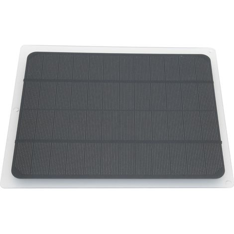 Panneau Solaire 5W 12V Portable pour Charge de Batterie Voiture et Alimentation Extérieure (1/5)