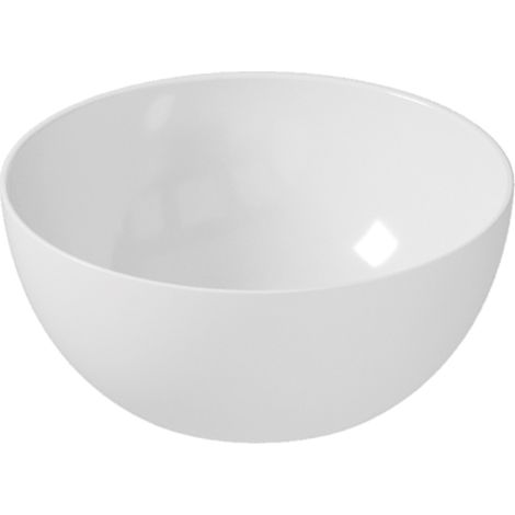 GALASSIA Dream lavabo appoggio d40 tondo bianco codice prod: 7307 (1/4)