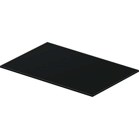 DURAVIT 0099718400 Plateau en verre avec consolles métalliques (1/2)
