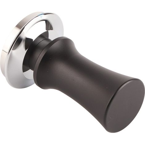 Kaffeetamper, Kaffeepresse, Edelstahlhammer mit konstantem Druck, Kaffeezubehör, schwarz, 51 mm (1/5)