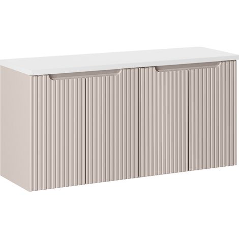 Waschtischunterschrank 120cm Riva, Kaschmir (1/5)