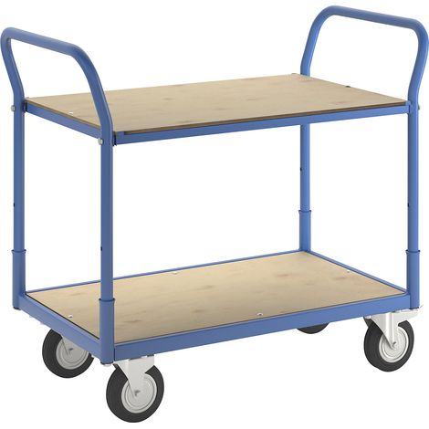 eurokraft basic, Chariot à plateaux Flex, charge max 200 kg, 2 (1/5)