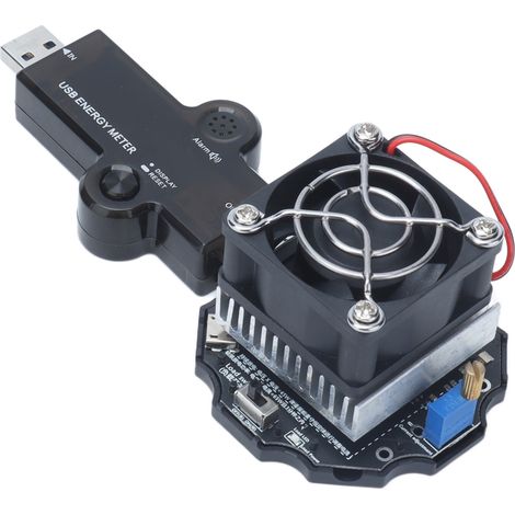 Testeur USB Bluetooth Voltmètre Ampèremètre Détecteur Capacité Moniteur Puissance Multimètre Numérique LCD (1/5)