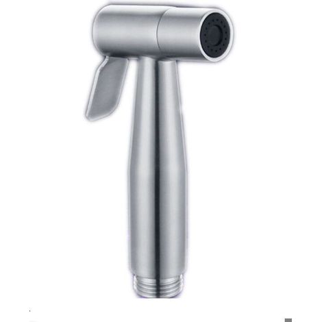 Kit de pulvérisateur de toilette pour bidet en acier inoxydable, pulvérisateur de bidet à pression réglable, douchette à main pour (1/5)