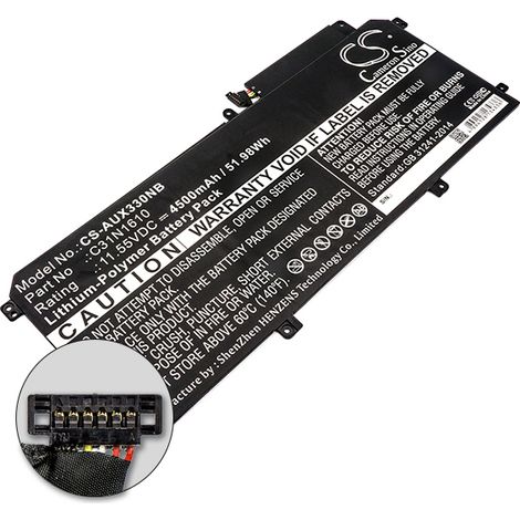 NX - Batterie ordinateur portable 11.31V 4500mAh - C31N14280B200-014501000B200 (1/3)