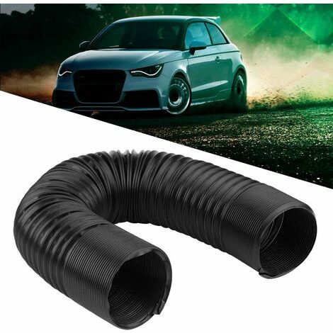 Tuyau d'expansion Flexible d'admission d'air modifié par voiture universelle conduit le tuyau en plastique 76mm A (1/5)