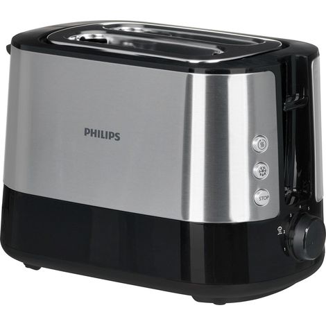 Philips Viva Collection HD2637/90 grille-pain noir (1/5)