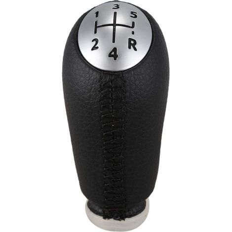 Pommeau de Levier de Vitesses pour Voiture à 5 Vitesses pour -Laguna Megane 2 Clio 3 2003-2009 Kangoo 2009 Mat (1/5)