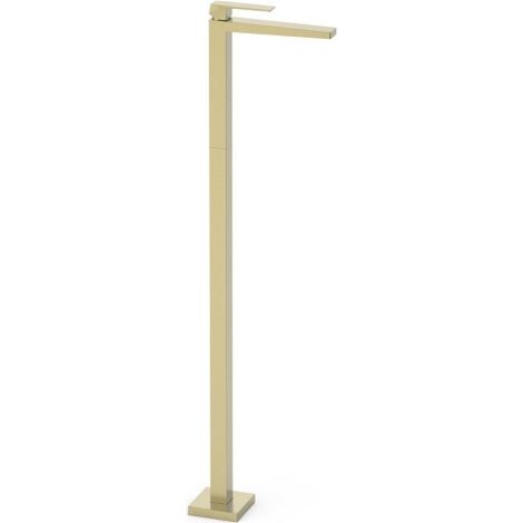 Mitigeur sur pied pour lavabo Slim Cava doré - TRES 20285301CA