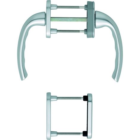 Hoppe Fenstertür-Griffgarnitur 0710RH/66N/U26/0710 F1F1 N12A7503 7 PZ63-68 (1/4)