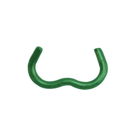 Agrafes OMEGA 18 galva plastifié vert x 3000 EDMA (1/3)
