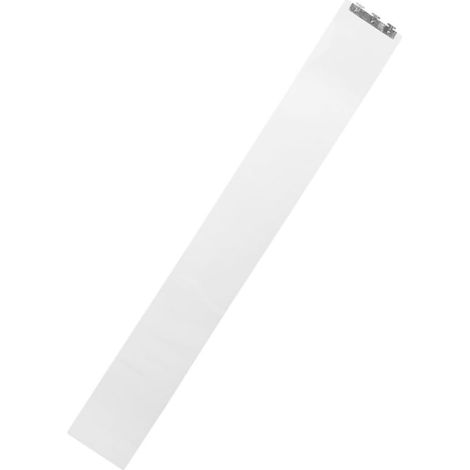 Rideau à lanières en plastique transparent Healeved pour portes, offrant une transparence élevée et