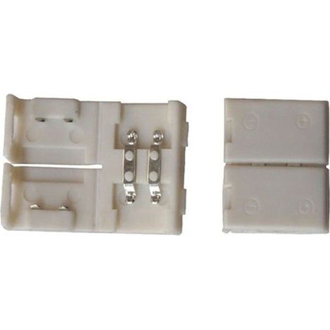 Conector para el montaje de 2 cintas monocolores de 12V de 3528 leds