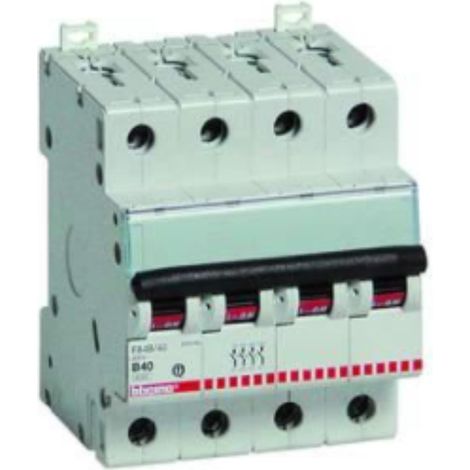 BTICINO - INTERUTTORE AUTOMATICO MAGNETOTERMICO QUADRIPOLARE 20a 6ka