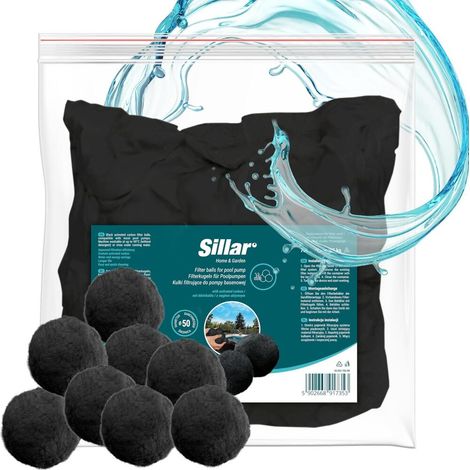 Alternative pour Sable Filtrant Sable De 700g Balle Filtrante Piscine Balles Filtrantes Convient à (1/5)