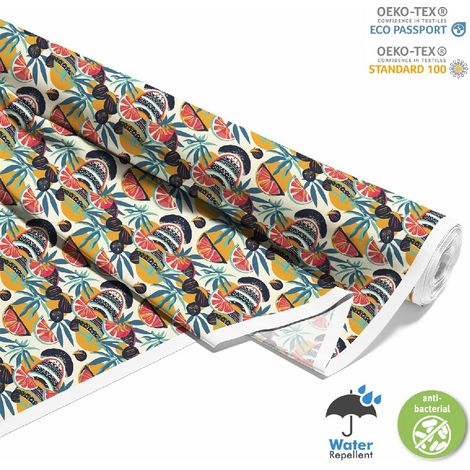 OUTDOOR DEKOSTOFFE OXFORD - Motiv Sommer  DX8929