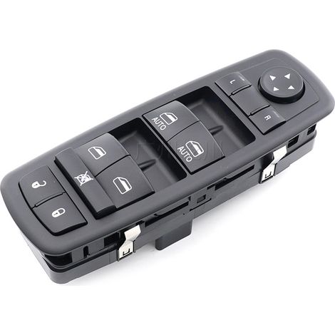 La référence 68110866AA convient aux boutons de commande de vitres et aux interrupteurs principaux de régulateur de vitres automobiles du Dodge Ram 1500. (1/2)
