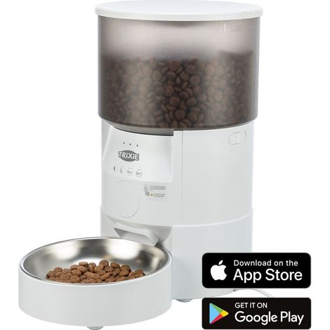 Trixie Distributore automatico di cibo TX-S Smart 3.0L per Cani e