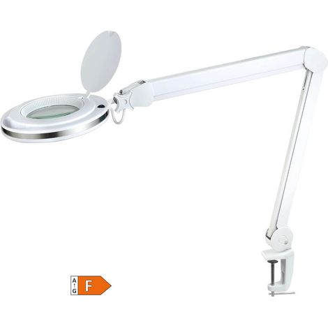 Flexo lente led 3 aumentos pinza 8w blanco 6000k GSC 1803225 (1/2)