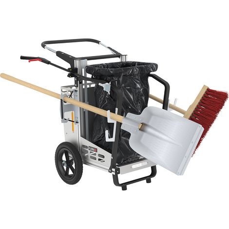 FLORA, Chariot de collecte des déchets Picobello Compact, avec (1/4)