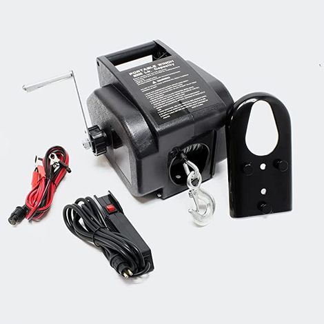 Top promo treuil electrique 12 v traction remorque embarcation jusqu'a 2267kg (1/4)