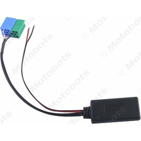 Bluetooth Audio Wireless Receiver AUX Audio Adapter Cable for Fiat Bravo 2007 (1/3)