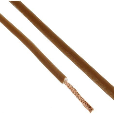 BeMatik - Bobine de câble électrique LSHF 200 m marron 2.5 mm (1/5)