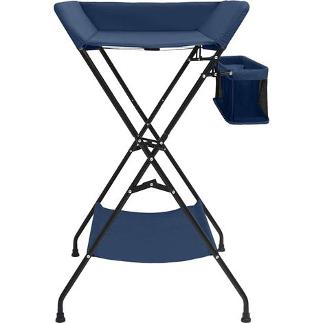Table à langer Bleu marine Fer CFW338075 (1/5)