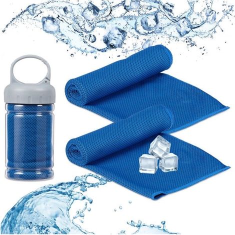 Toalla refrescante en paquete de 2