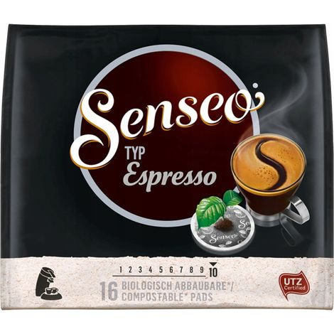 Machine à café Senseo espresso 16 dosettes UTZ (1/3)