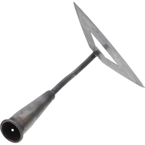 Houe de Jardinage Triangle Acier Manganèse Rechange pour Désherbage Ameublissement et Creusement Sol Outil Manuel Ergonomique pour Potager et Culture Plein Air (1/5)