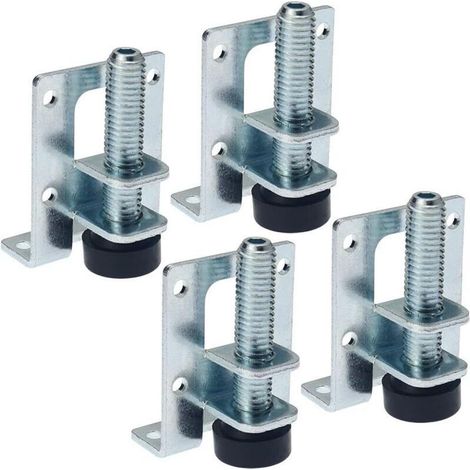 4 Pièces Pieds de nivellement pieds réglables pour meubles pour meubles,tables,armoires,établis (1/5)