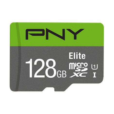 PNY Elite 128 Go MicroSDXC UHS-I Classe 10 (1/4)