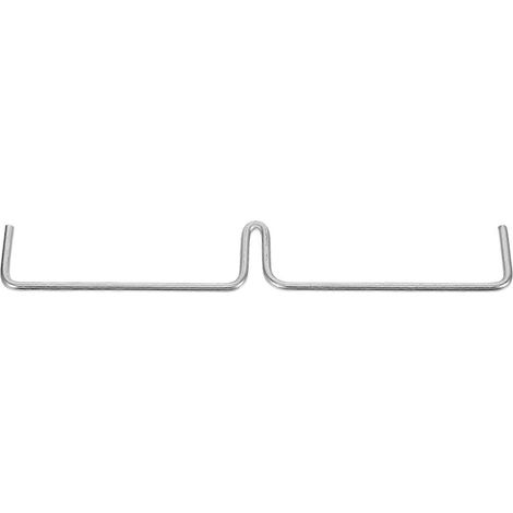 Tige de rechange pour machine à popcorn, bâtonnet mélangeur pour machine à popcorn, tige métallique pour mélanger le popcorn-15.50X2.50X0.20CM-Silver