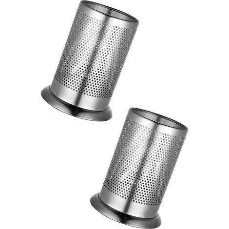 couverts 2 pièces en acier inoxydable grand porte ustensiles (1/5)