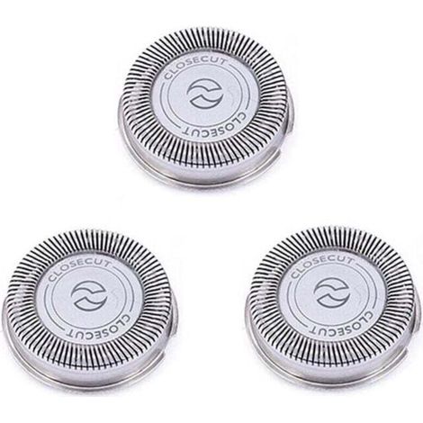 Lot de 3 TêTes Rechange SH30 pour Shaver Series 3000, 2000, 1000 et S738, avec Lames Tranchantes Durables (1/4)