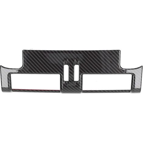 Enjoliveur décoratif pour la grille d'aération arrière, compatible avec Land Rover Defender 2020-2021, en fibre de carbone (1/5)