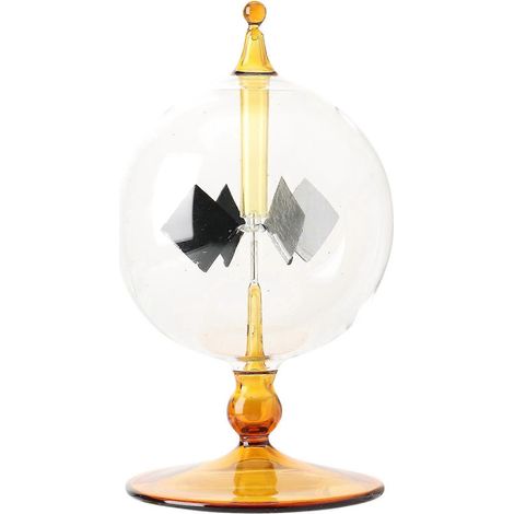 Crookes Solarradiometer mit drehbaren Flügeln – Geschenk – Schreibtischdekoration