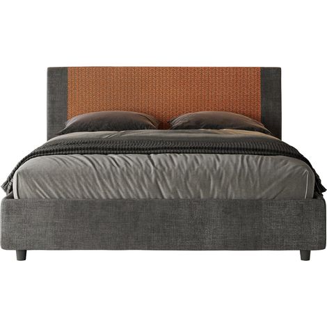 Letto Matrimoniale 160x190 cm Senza Rete Rosal Norris 25 Labirinto 04 (1/4)