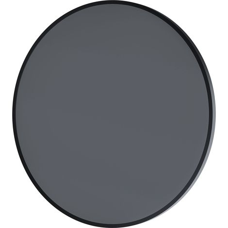 BERNSTEIN - Specchio rotondo con cornice nera, illuminazione a LED con rilevatore di movimento e controllo della luce, per bagno - 8232-2.0 - Ø 60cm Ø60 cm