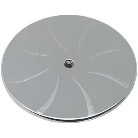 Capot chromé pour bonde de douche diamètre 90 mm – Diamètre extérieur 120 mm – Compatible bondes 690A, 695A, 696 (1/5)