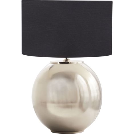 Tischlampe SOBRAMATI Metall Silber