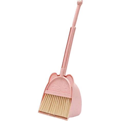 Ensemble balai et pelle pour enfants, petit balai-serpillère spécial bébé, jouet de balayage et de nettoyage pour enfants (1/5)