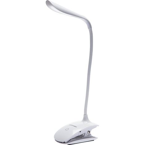 TrAdE Shop Traesio - Lampada Moderna Flessibile Led Da Tavolo 3 Lunga Durata Batteria Ricaricabile -