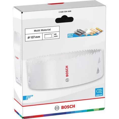 Bosch Lochsäge mit Gewinde Multi Material, 127 x 40 mm (1/5)